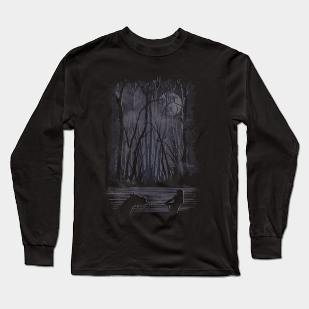 The Sadness Long Sleeve T-Shirt by Daletheskater